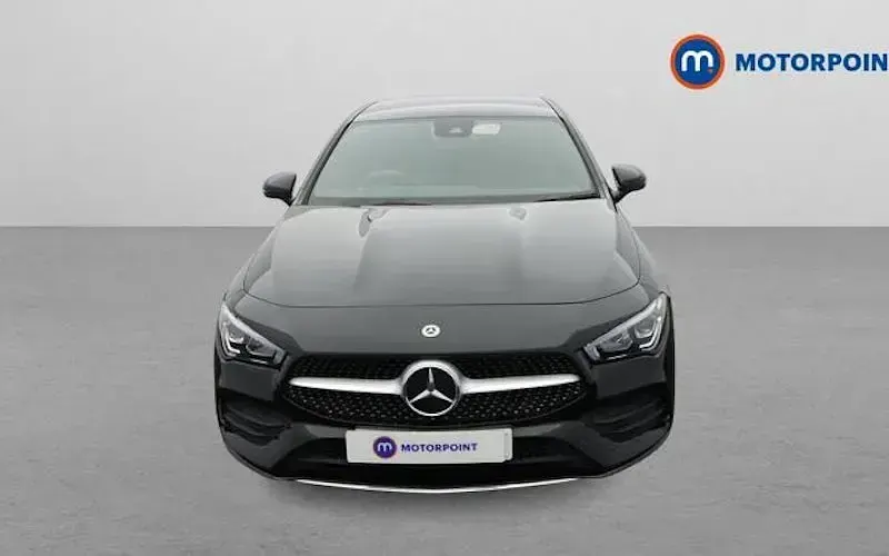 Used Mercedes CLA250 AMG line 224 HP (164 kW) 2021 Black Coupe