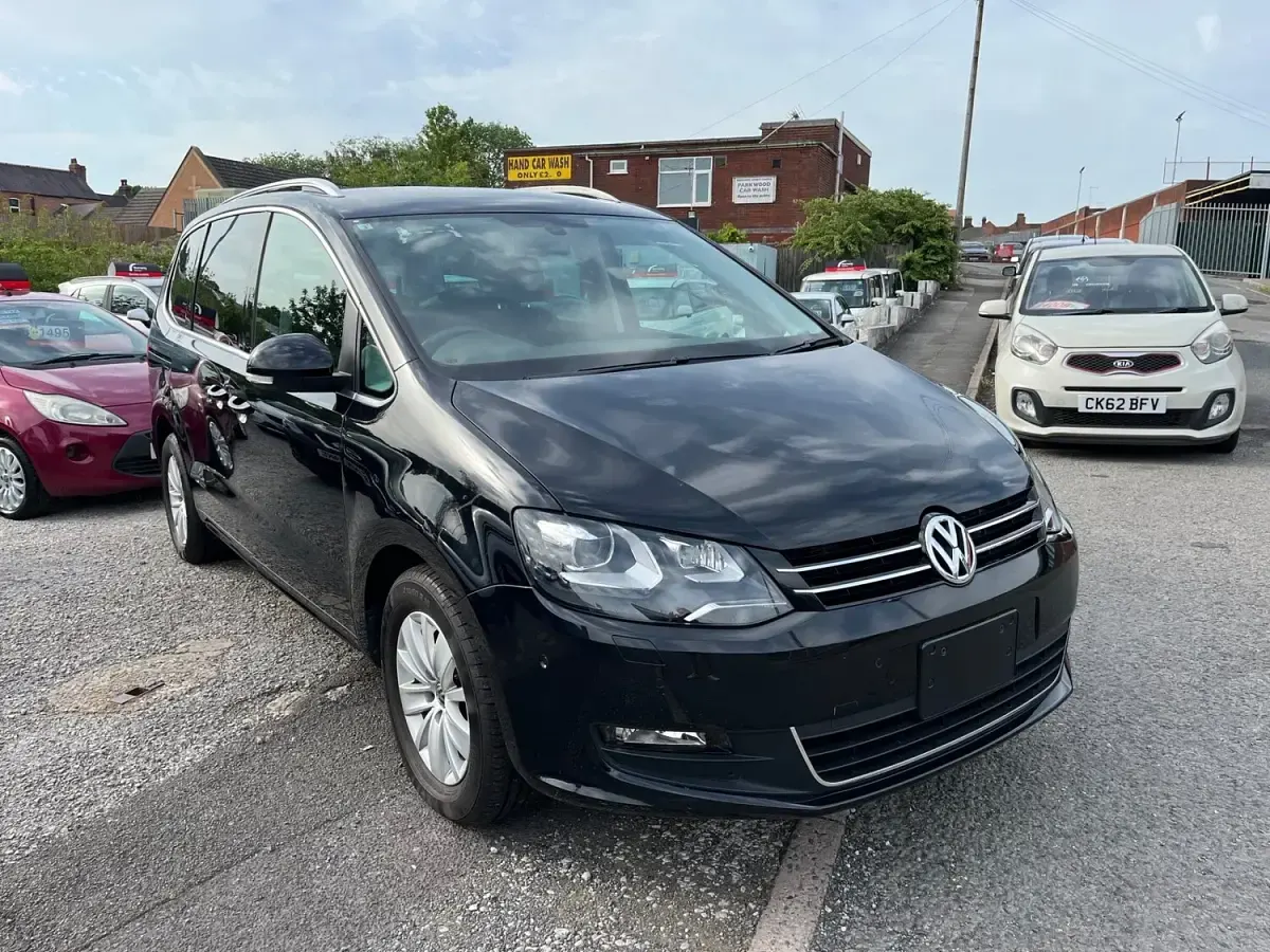 Used VW Sharan S 150 HP (110 kW) 2015 Black MPV