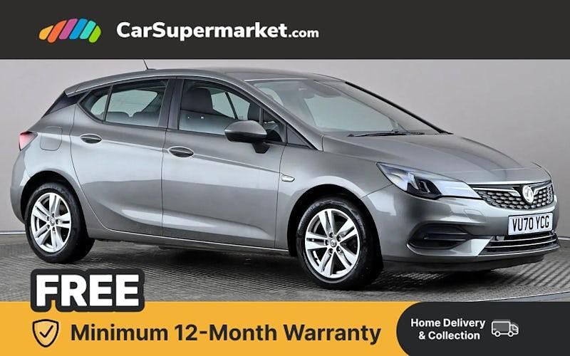 Used Vauxhall Astra Business Edition 110 HP (80 kW) 2020 Grey Hatchback