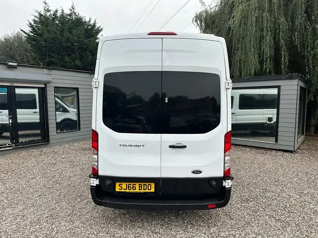 Used Ford Transit 100 HP (73 kW) 2016 White Van