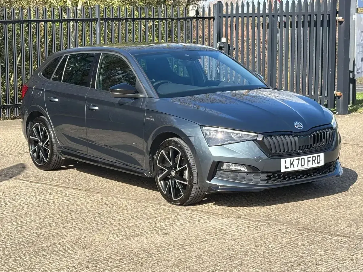 Begagnad Skoda Scala Monte Carlo 150 HK (110 kW) 2020 Grå Halvkombi