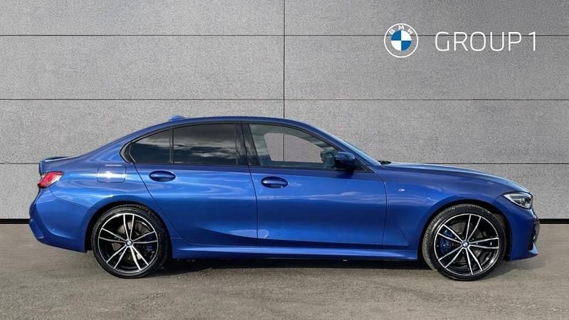 Used BMW 330e M Sport 292 HP (214 kW) 2020 Blue Sedan