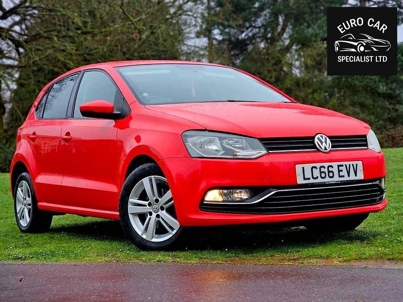 Used VW Polo Match 2016 Red Hatchback