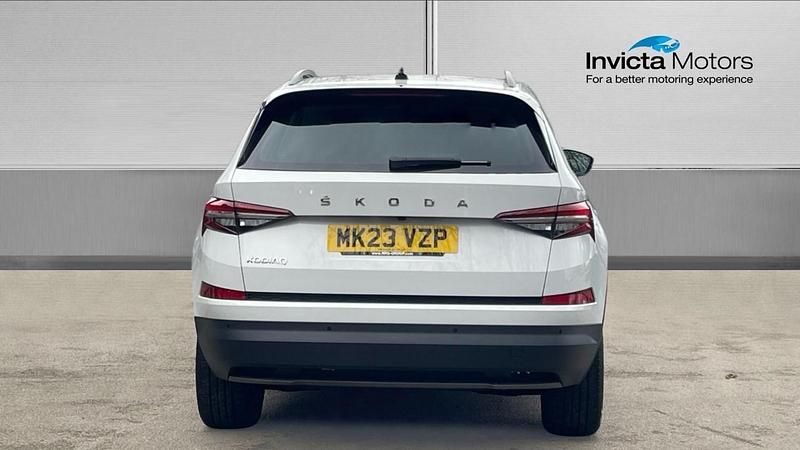 Used Skoda Kodiaq SE Drive 150 HP (110 kW) 2023 White SUV
