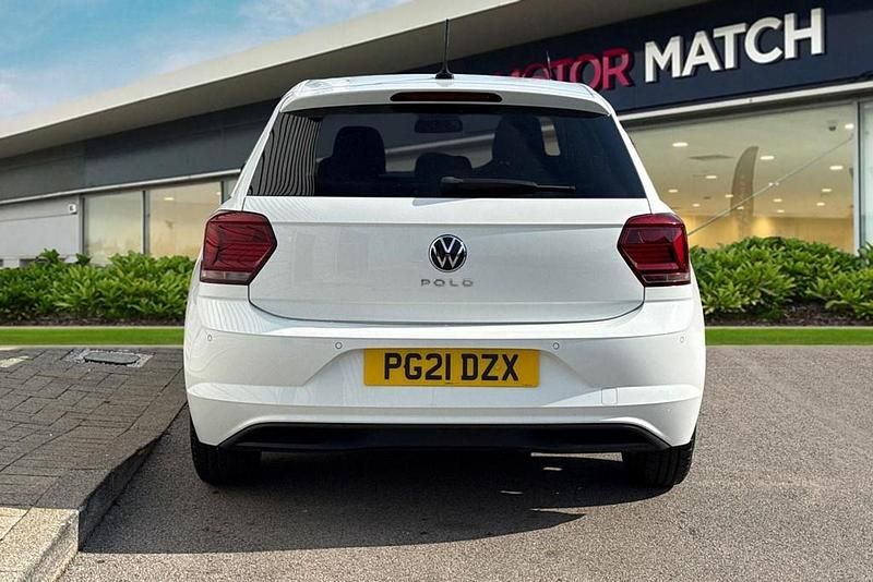 Used VW Polo Match 95 HP (69 kW) 2021 White Hatchback
