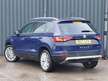 Used Seat Ateca XCELLENCE 150 HP (110 kW) 2017 Blue SUV