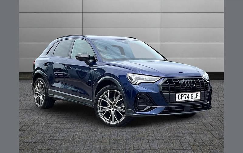 Blue Used 2025 Audi Q3 Black Edition SUV | £36,491 (Fair price) - Image 1/4