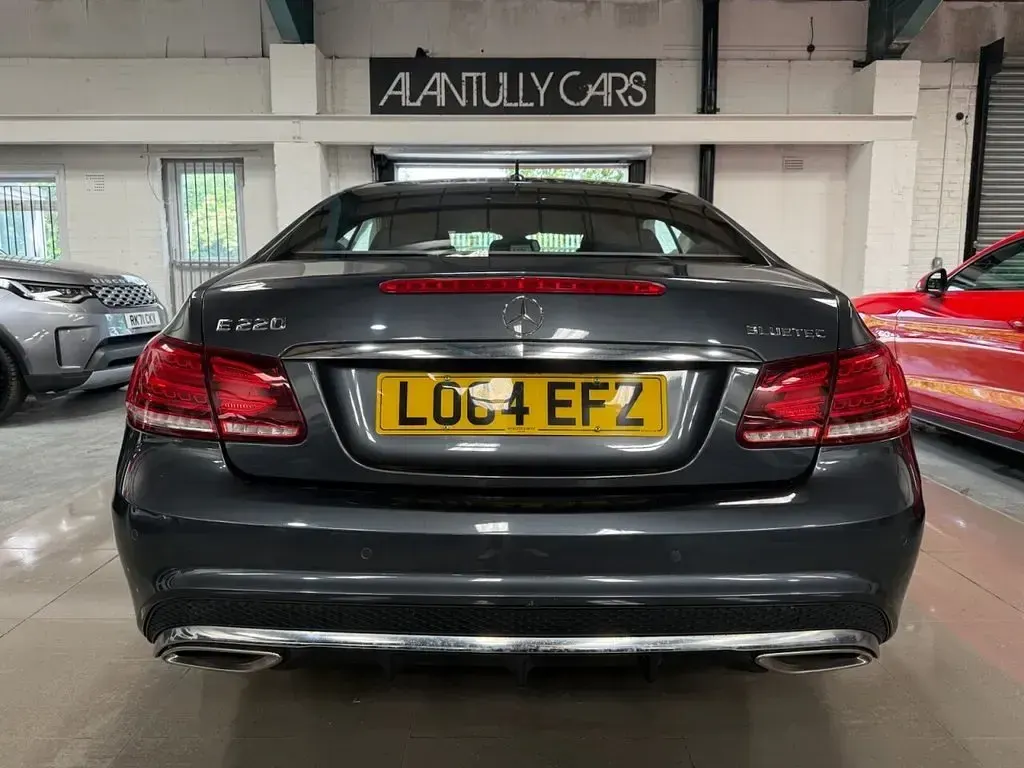 Used Mercedes E220 AMG line 177 HP (130 kW) 2014 Grey Coupe