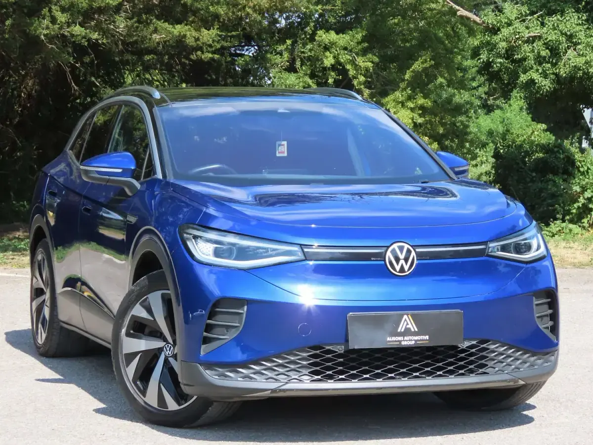 Used VW ID.4 Pro Performance 150 kW (204 HP) 2021 Blue SUV