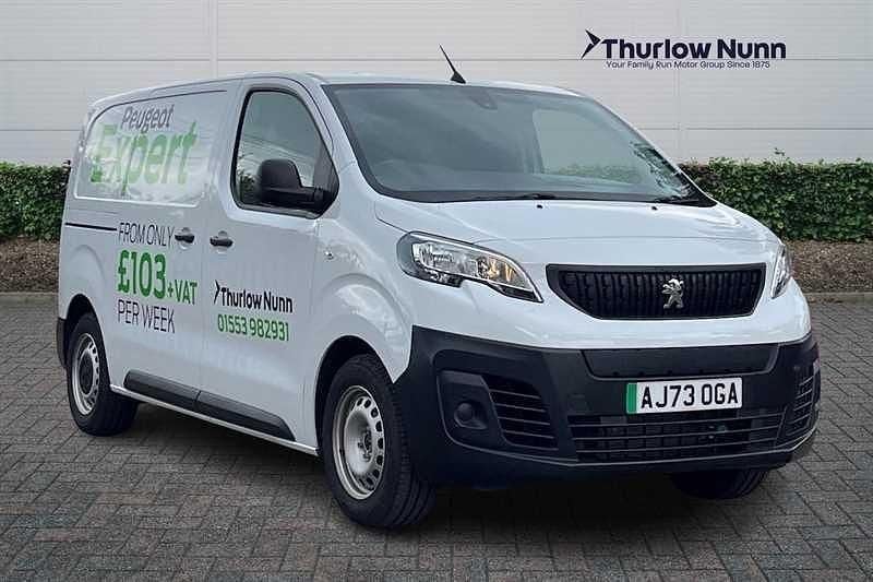 White Used 2024 Peugeot e-Expert Premium Van | £19,901 (Super price) - Image 1/4