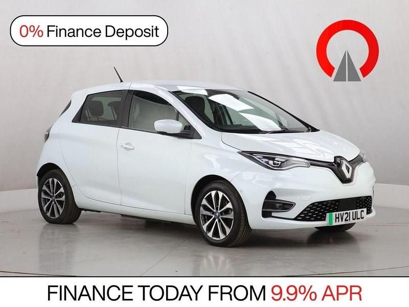 Used Renault Zoe GT-Line 100 kW (136 HP) 2021 White Hatchback