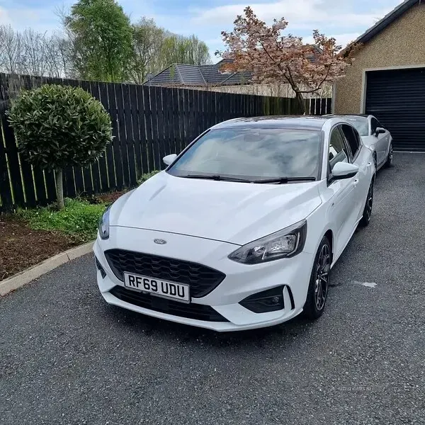 Used Ford Focus ST-Line X 150 HP (110 kW) 2020 White Hatchback