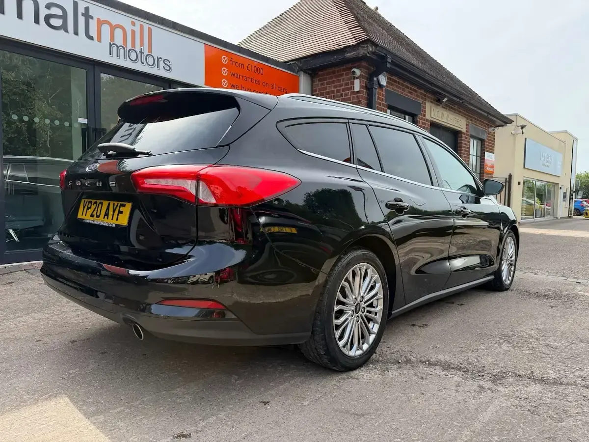 Used Ford Focus Titanium X 120 HP (88 kW) 2020 Black Estate