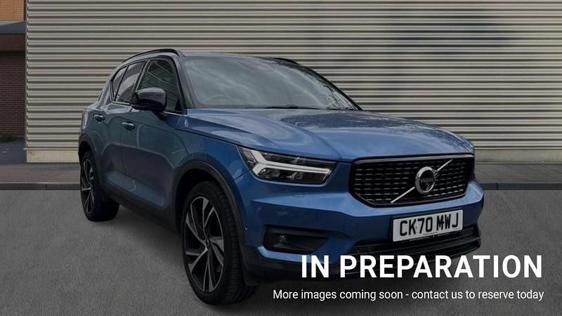 Blue Used 2020 Volvo XC40 R-Design Pro SUV | £23,586 (Fair price) - Image 1/4