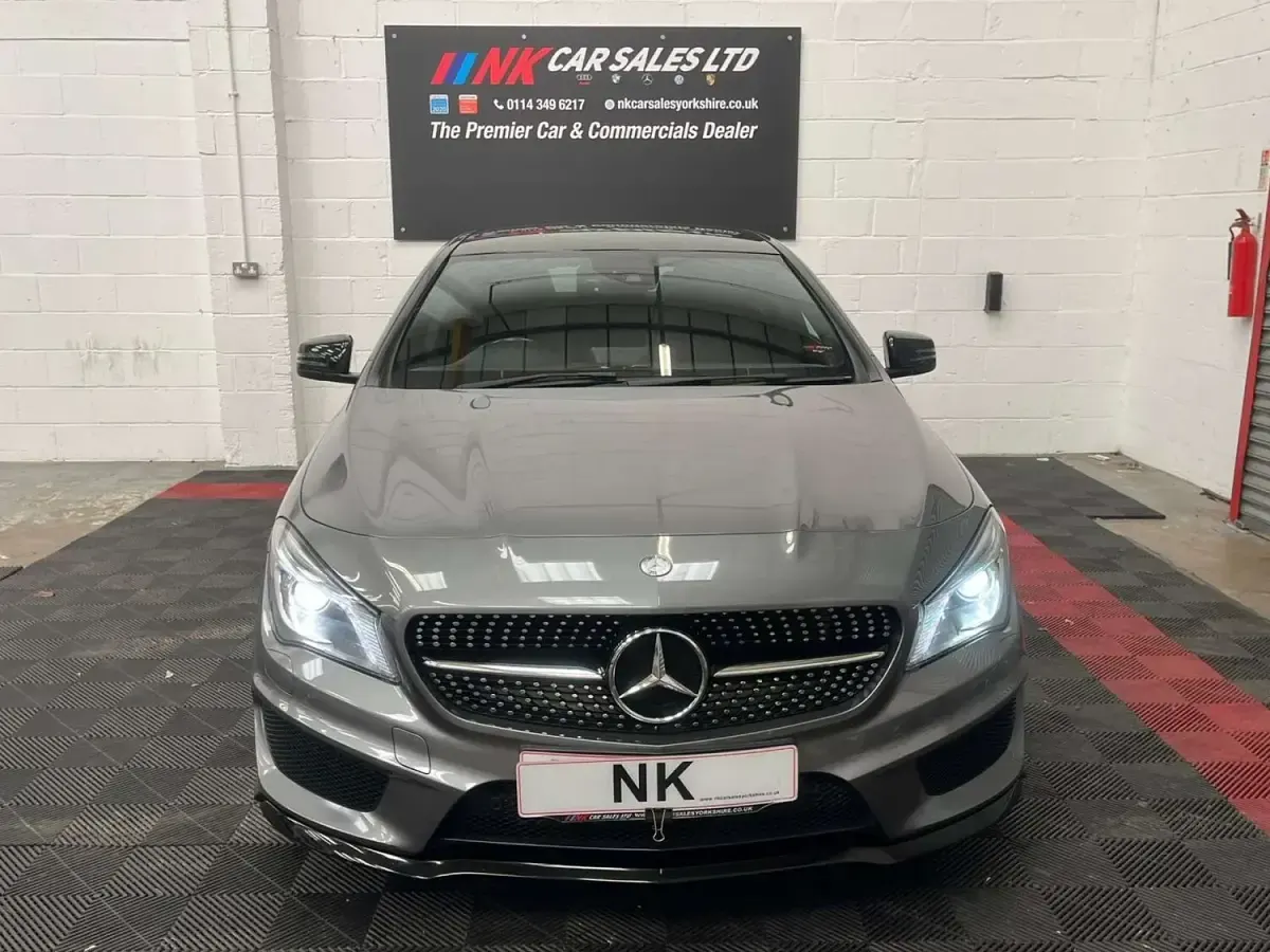 Begagnad Mercedes CLA220 AMG 170 HK (125 kW) 2014 Grå Sedan