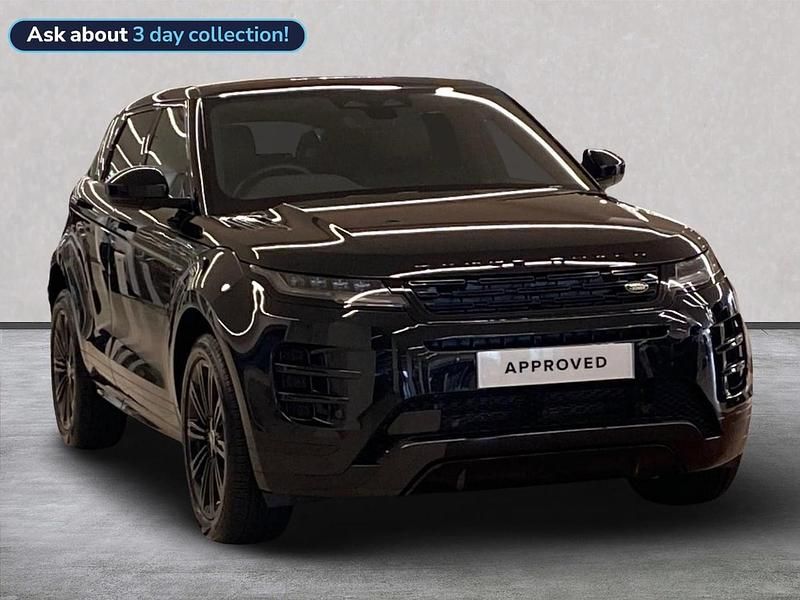 Black Used 2025 Land Rover Range Rover evoque HSE Dynamic Estate | £43,624 - Image 1/4