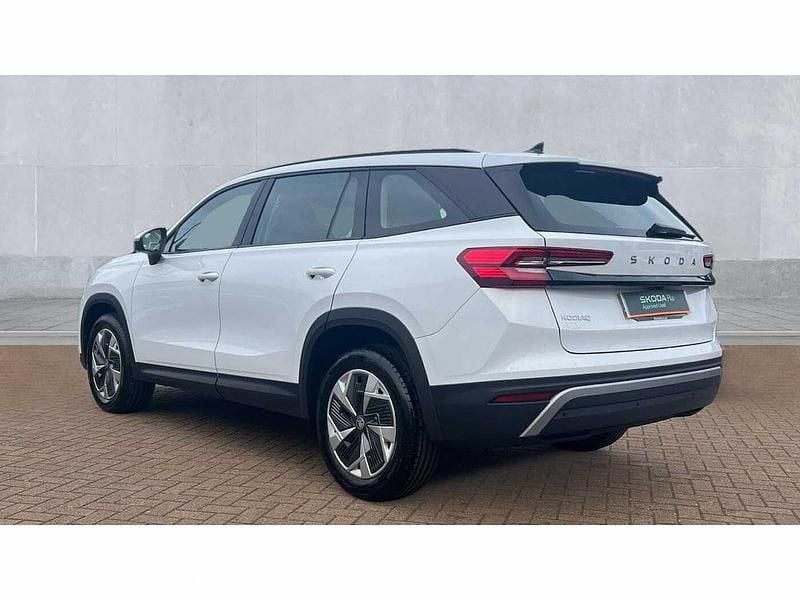Used Skoda Kodiaq SE 150 HP (110 kW) 2025 Moon white metallic SUV