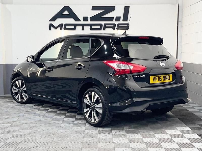 Used Nissan Pulsar Tekna 2016 Black Hatchback