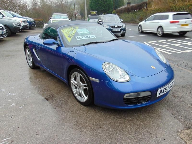 Used Porsche Boxster 245 HP (180 kW) 2007 Blue Cabriolet