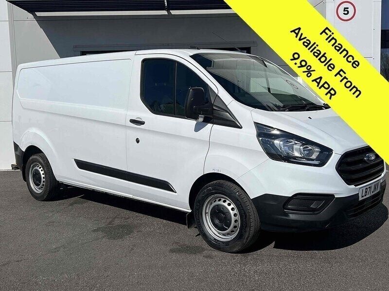 Frozen white (solid paint) Used 2021 Ford Transit Custom | £10,500 (Super price) - Image 1/3
