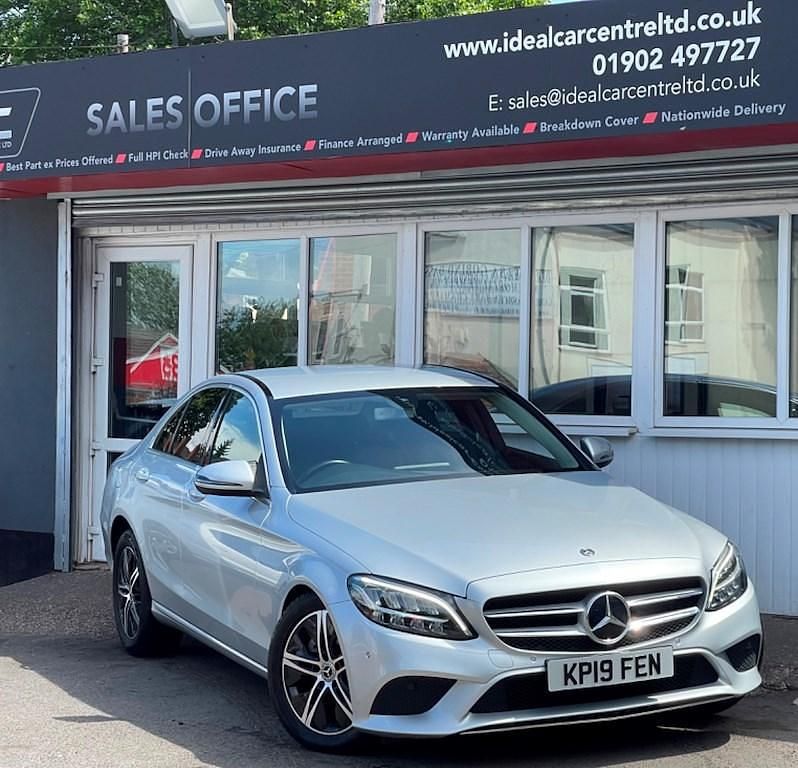 Silver Used 2019 Mercedes C220 Sedan | £15,495 (Super price) - Image 1/3
