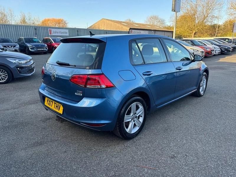 Used VW Golf VII Edition 2017 Blue Hatchback