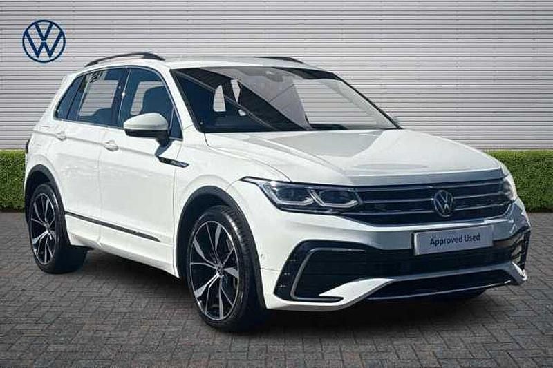Used VW Tiguan R-line 190 HP (139 kW) 2022 White SUV