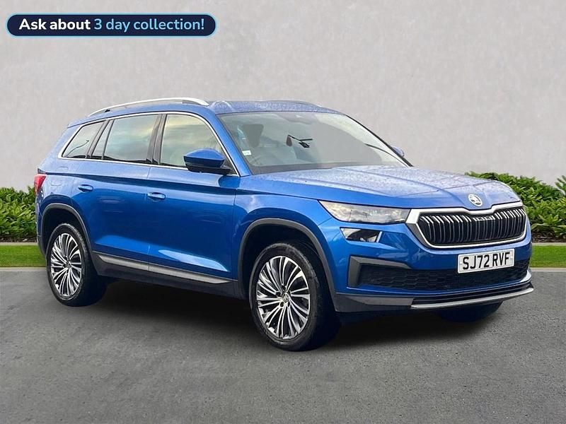 Used Skoda Kodiaq SE L Executive 150 HP (110 kW) 2022 Blue SUV