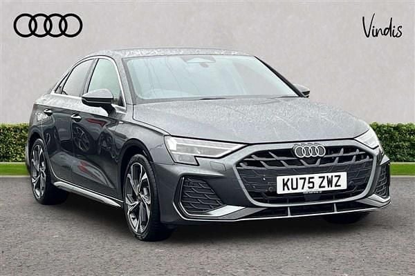 Used 2025 Audi A3 S-Line Sedan | £30,300 (Expensive) - Image 1/4