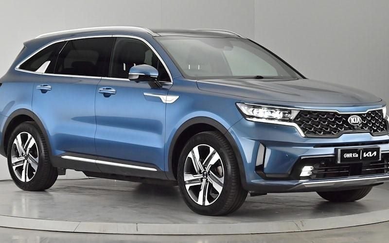 Blue Used 2021 Kia Sorento 4 SUV | £33,350 (Expensive) - Image 1/4