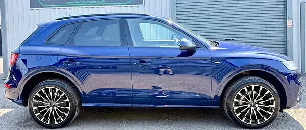 Used Audi Q5 S-Line 190 HP (139 kW) 2017 Blue SUV