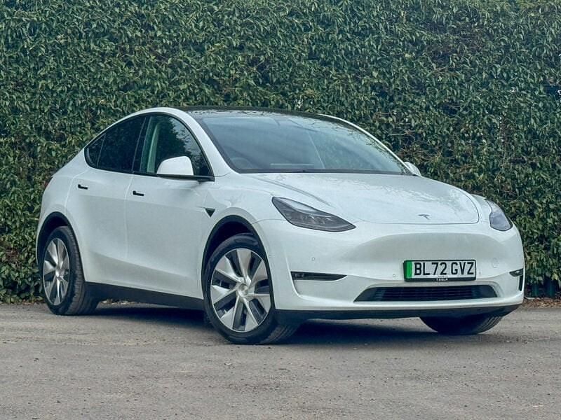 Used Tesla Model Y Long Range AWD 378 kW (514 HP) 2022 White SUV