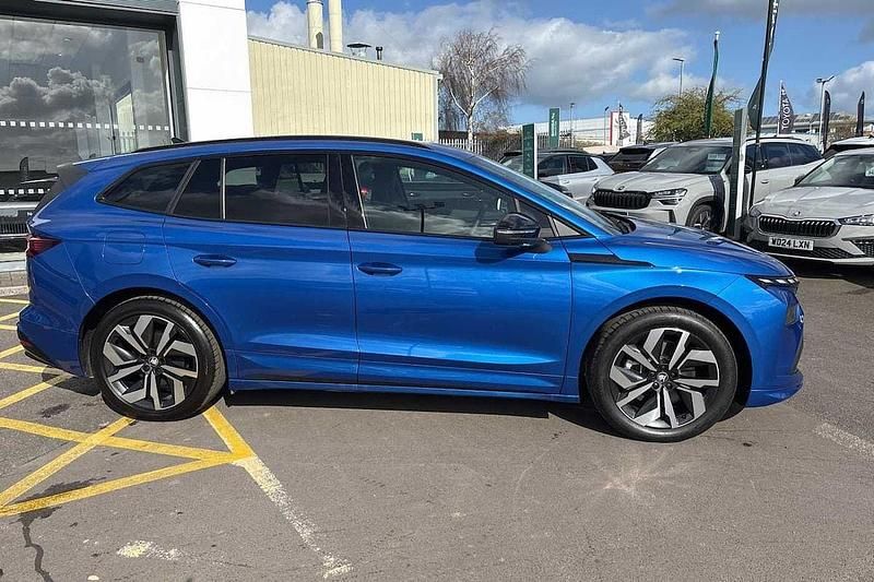 Used Skoda Enyaq iV SportLine 154 kW (210 HP) 2026 Race blue metallic SUV