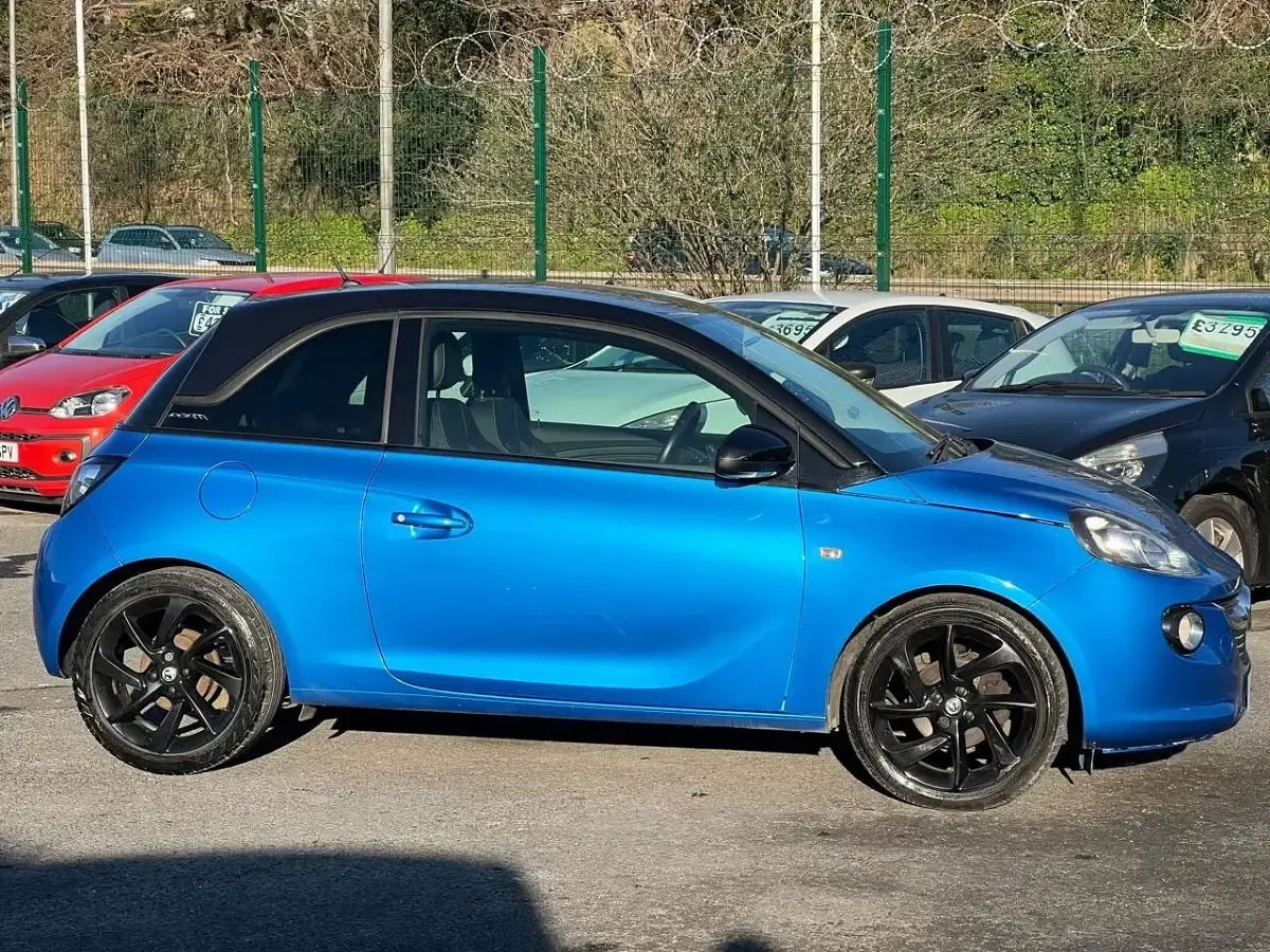 Used Vauxhall Adam 2016 Blue Hatchback