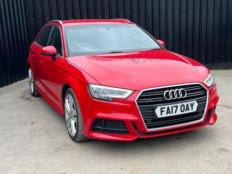 Used Audi A3 Sportback S-Line 150 HP (110 kW) 2017 Red Hatchback