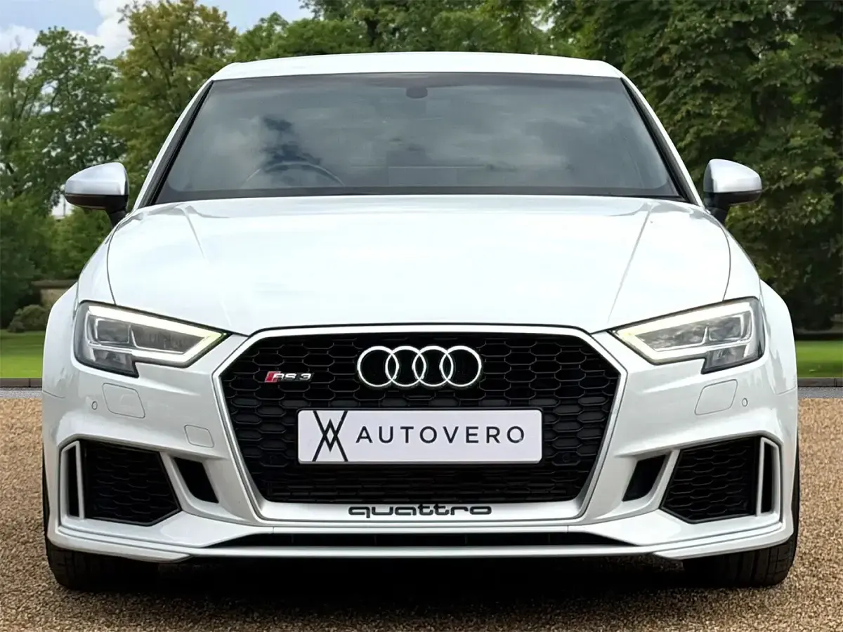 Used Audi RS3 Sport 400 HP (294 kW) 2019 White Sedan
