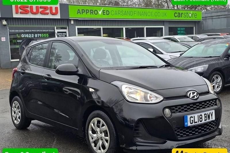 Black Used 2018 Hyundai i10 SE Hatchback | £8,499 (Fair price) - Image 1/1