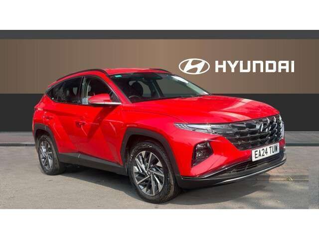 Red Used 2024 Hyundai Tucson Premium SUV | £22,126 (Fair price) - Image 1/4