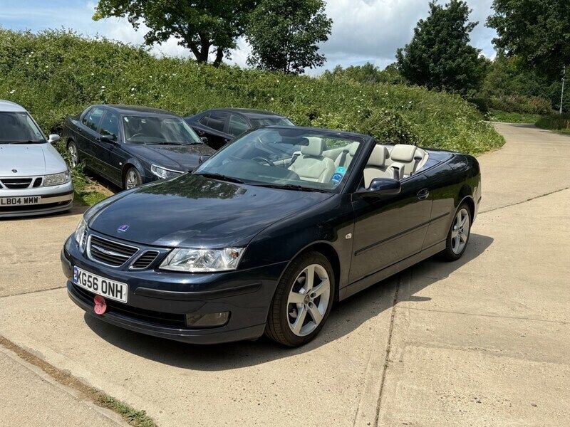 Used Saab 9-3 Cabriolet Vector 2006 Blue Cabriolet