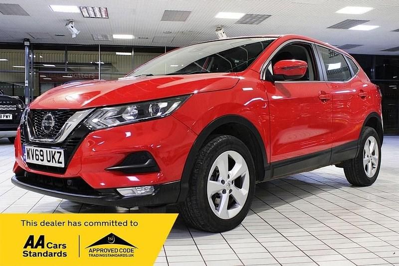 Used Nissan Qashqai Acenta Premium 115 HP (84 kW) 2019 Red SUV