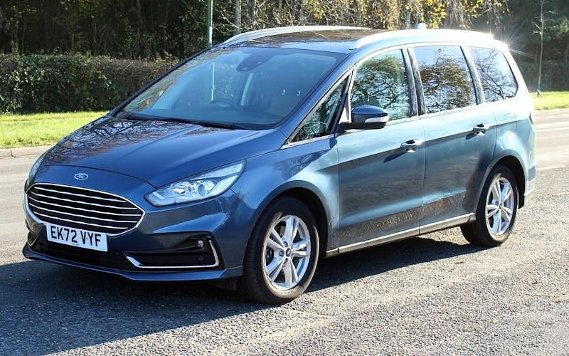 Blue Used 2021 Ford Galaxy Titanium MPV | £18,950 (Fair price) - Image 1/3