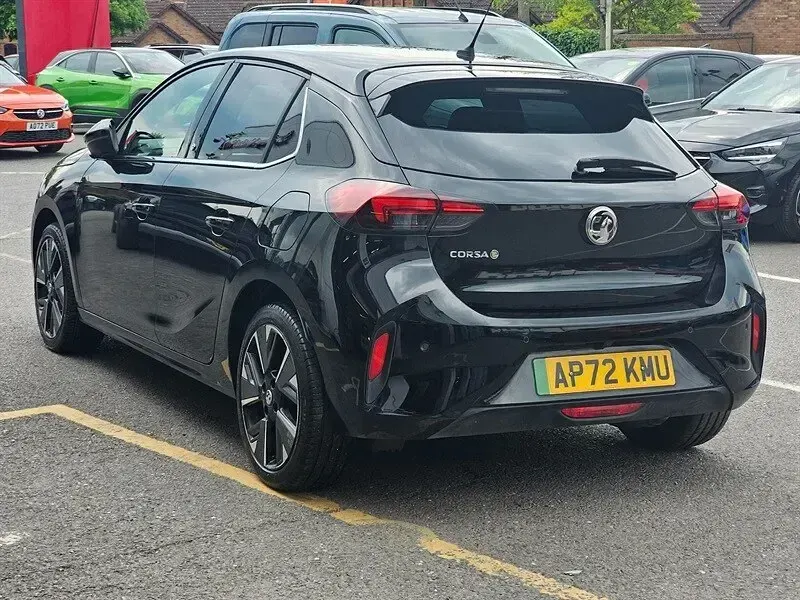 Used Vauxhall Corsa-e Ultimate 100 kW (136 HP) 2023 Black Hatchback