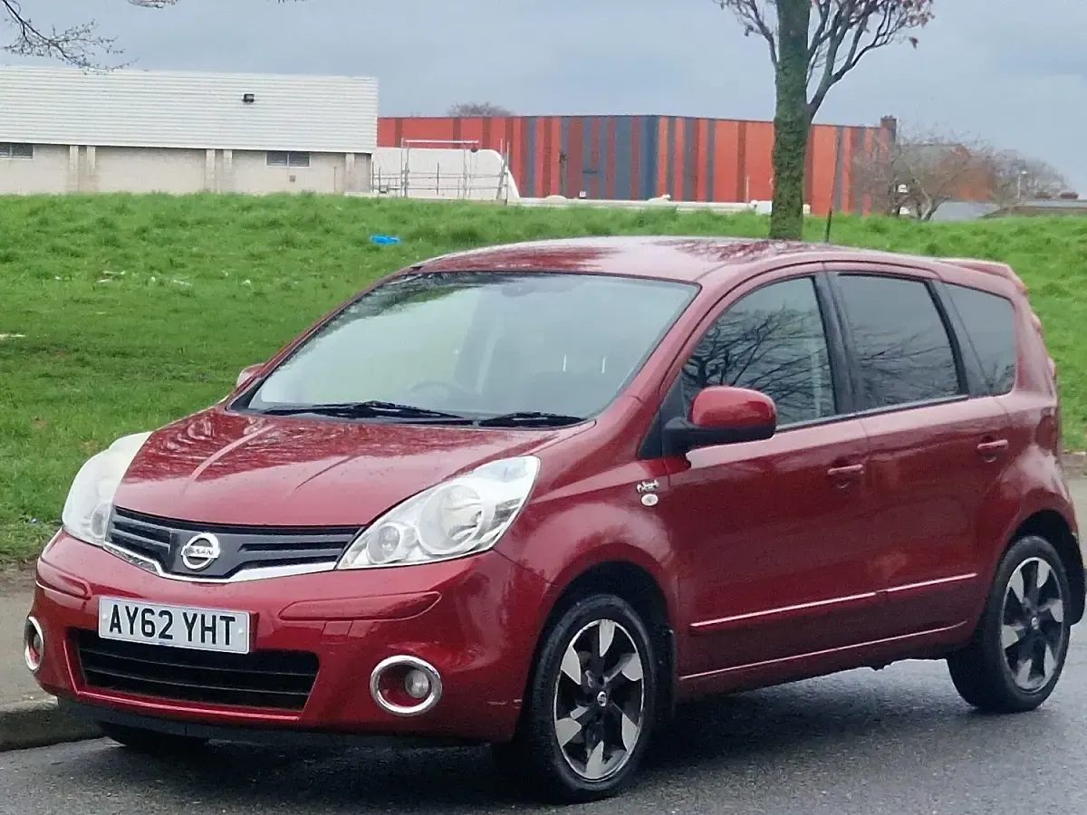 Used Nissan Note N-TEC 2012 Red Hatchback