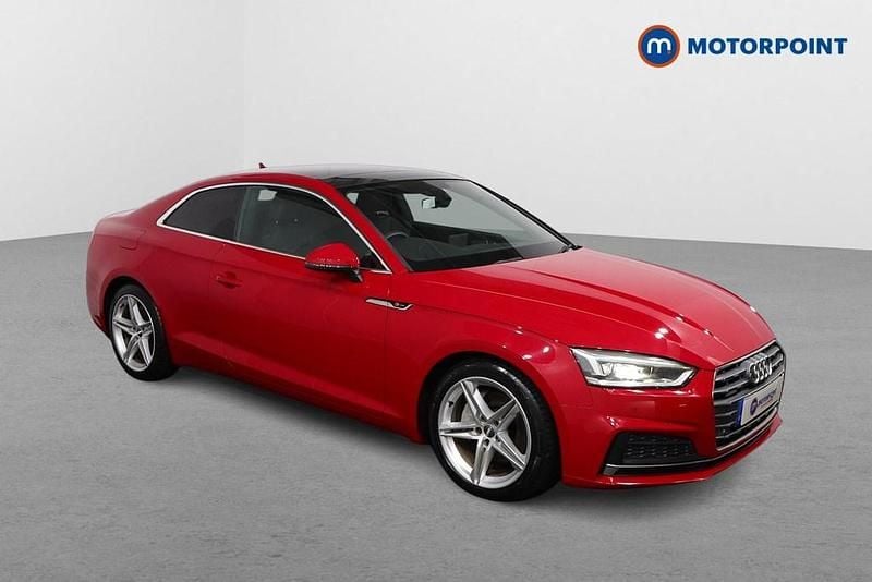 Red Used 2017 Audi A5 S-Line Coupe | £20,249 (Super price) - Image 1/4