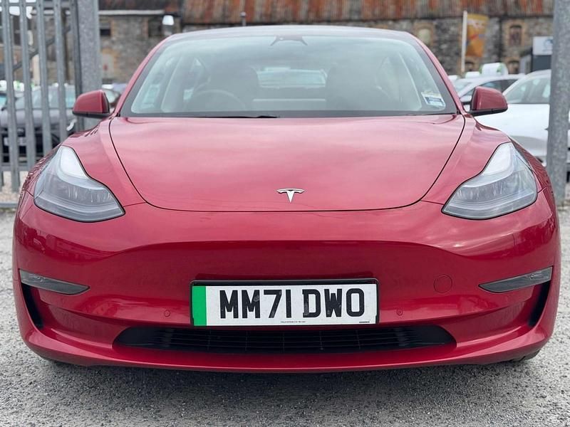 Used Tesla Model 3 Long Range AWD 366 kW (498 HP) 2022 Red Sedan