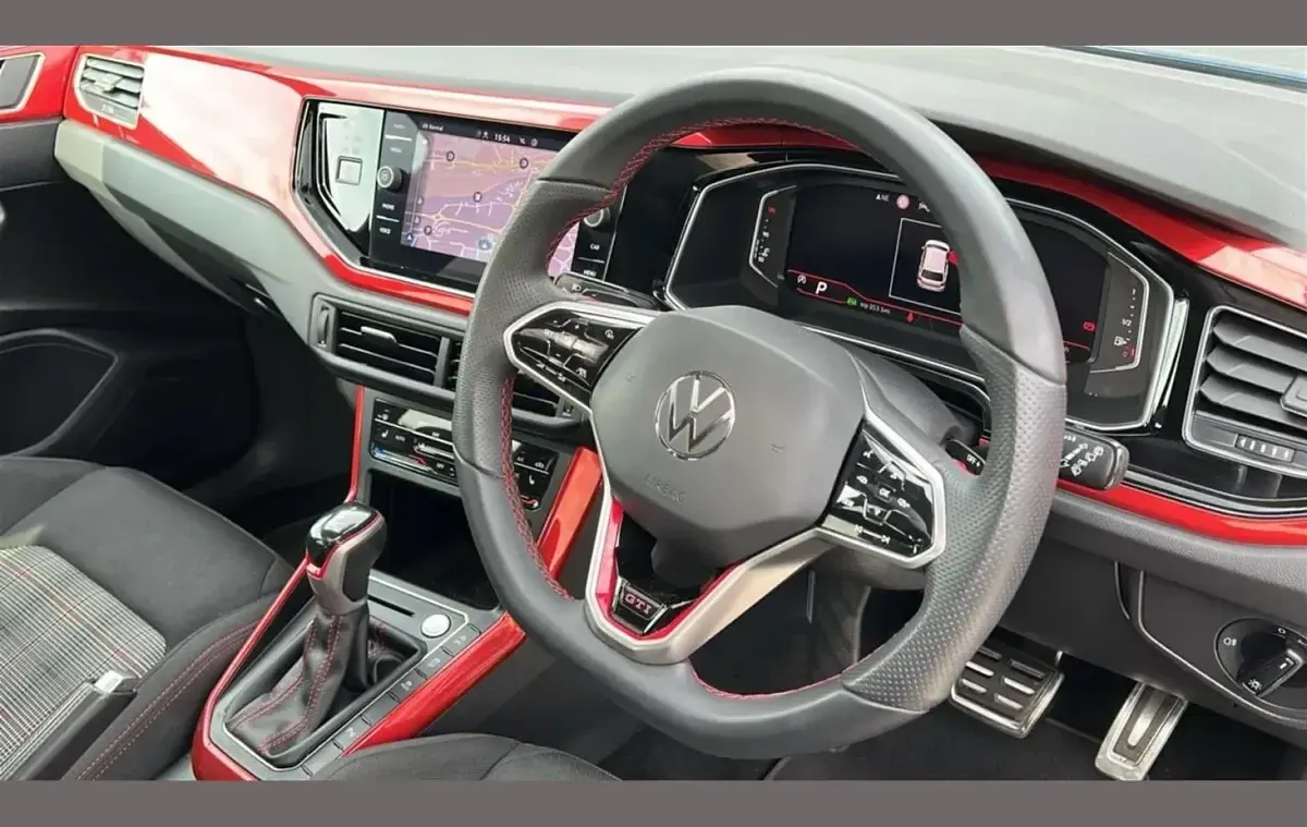 Used VW Polo GTI 203 HP (149 kW) 2022 Blue Hatchback