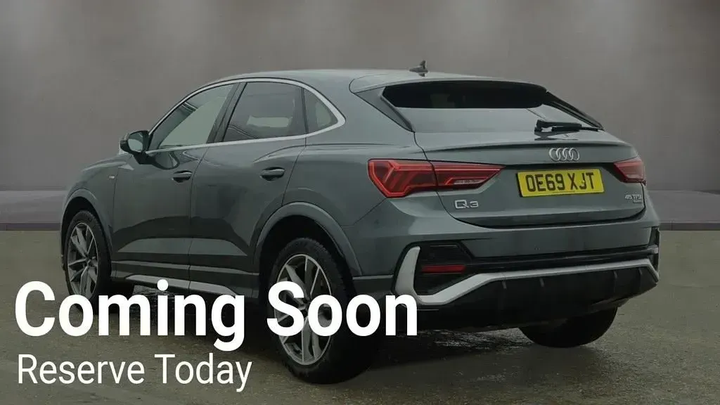 Used Audi Q3 Sportback S-Line 230 HP (169 kW) 2020 Grey SUV