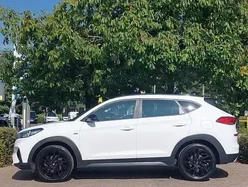 Used Hyundai Tucson N Line 136 HP (100 kW) 2020 White SUV