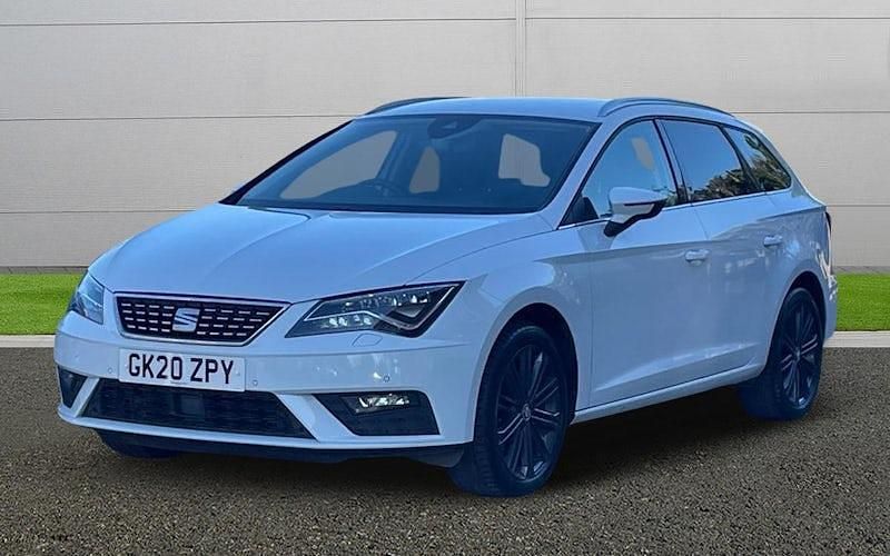 Used Seat Leon XCELLENCE Lux 150 HP (110 kW) 2019 White Estate