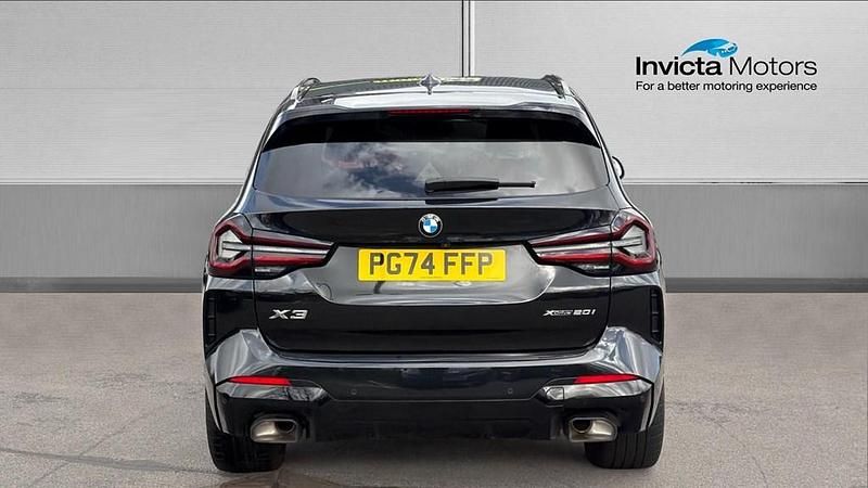 Used BMW X3 M Sport 184 HP (135 kW) 2024 Black sapphire SUV